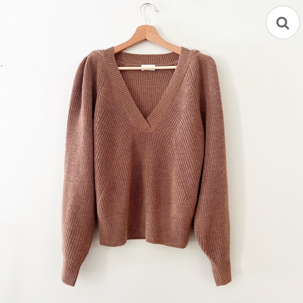 The Reset Wool V-Neck Sweater size xs